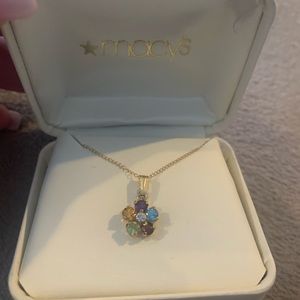 Semi precious gem stone necklace